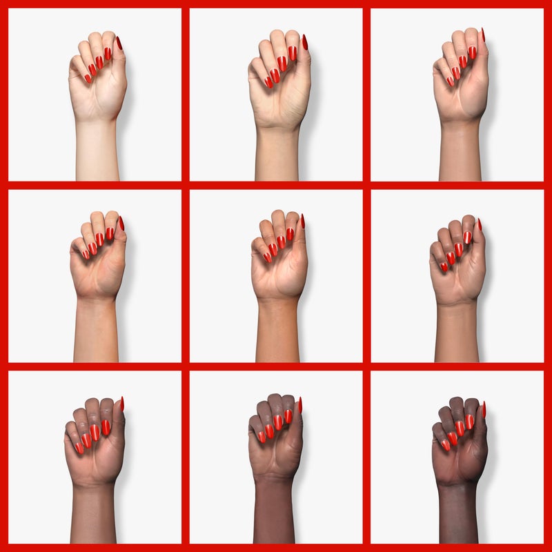 FZANEST FZANZEST Blood Red Gel Nail Polish, Fall Winter Gel Polish Nail Colors Translucent Burgundy Designs Manicure Gel Polish Soak Off - Image 4